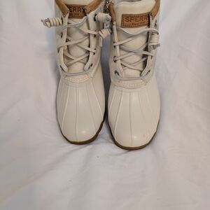 Sperry Women's White Duck Boots